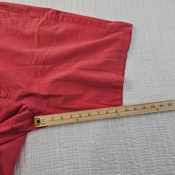 Old Navy Chino Shorts Men's Size 40 Red Ultimate Tech Built-In Flex Slim Preppy - Picture 6 of 12